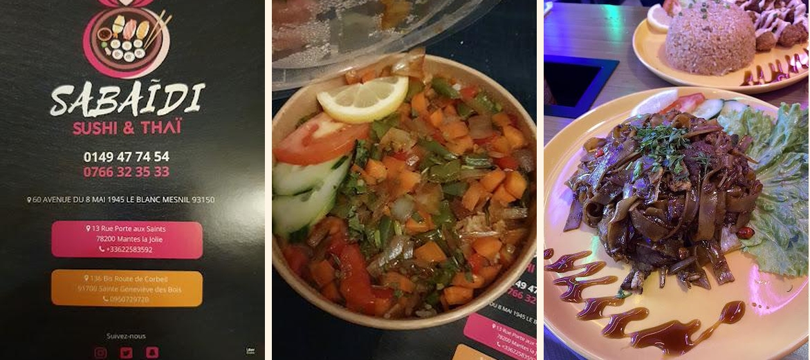 SABAIDI SUSHI & THAI - Menu Image 2